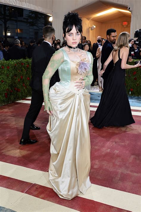 billie eilish fake gucci|met gala 2022 billie eilish.